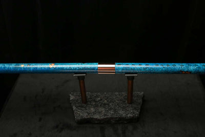 Bass F Copper Flute #BF0104 in Gilded Relic