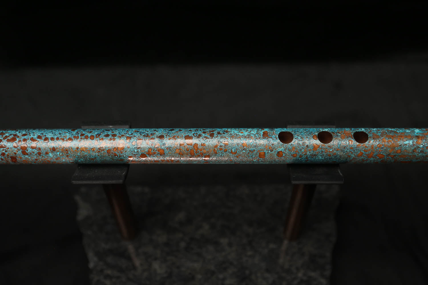 Low C Copper Flute #0106 in Ocean Tide