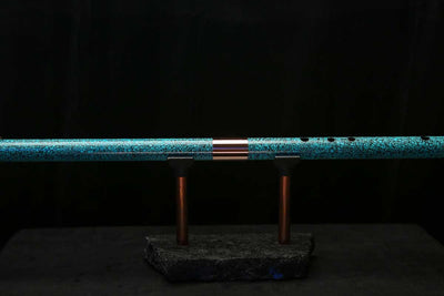 Bass F Copper Flute #BF0106 in Ocean Power