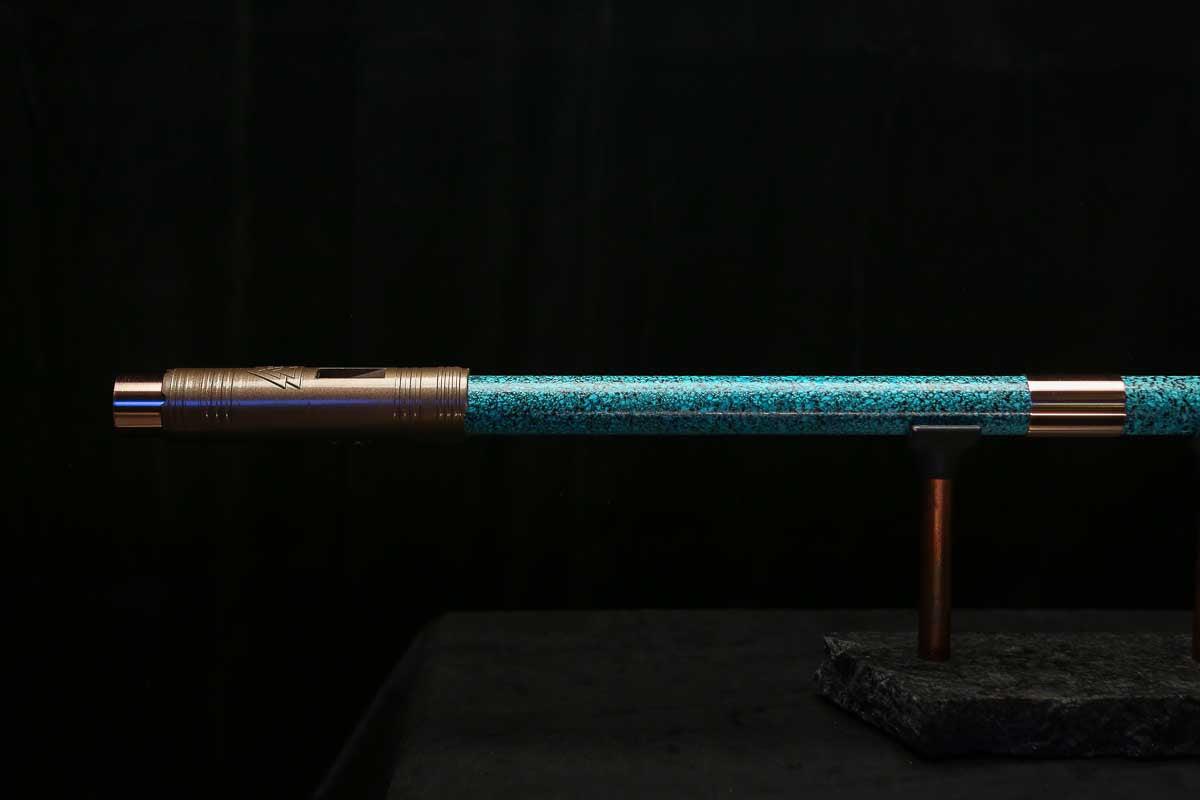 Bass F Copper Flute #BF0106 in Ocean Power