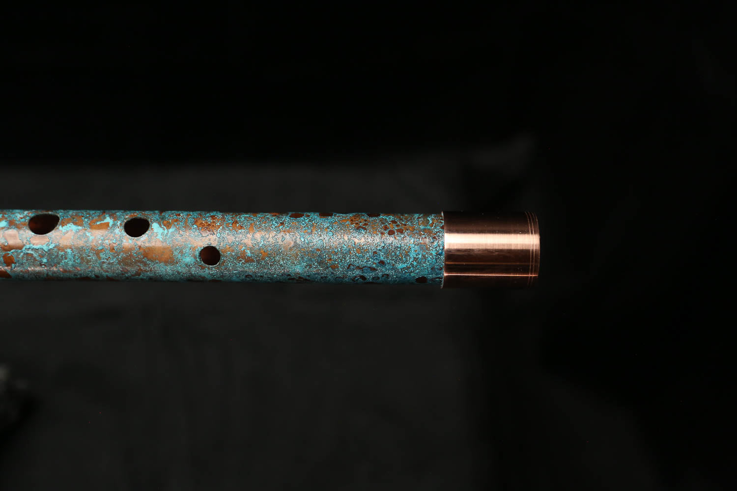 Low C Copper Flute #0107 in Ocean Tide