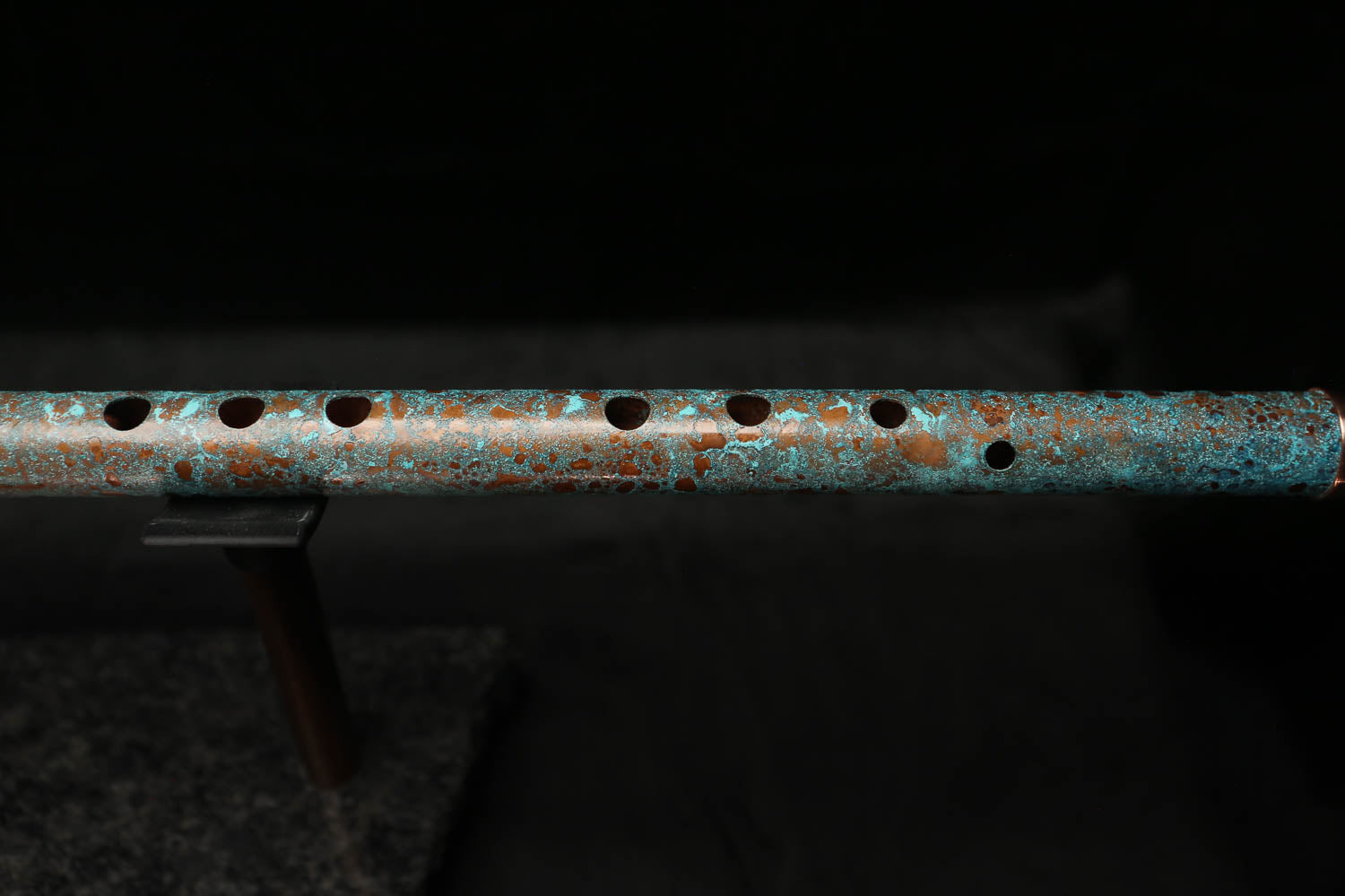 Low C Copper Flute #0107 in Ocean Tide