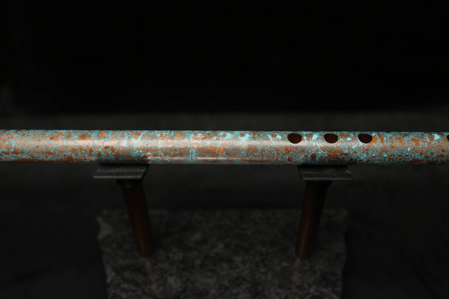Low C Copper Flute #0107 in Ocean Tide