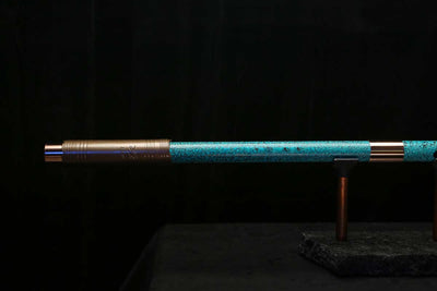 Bass F Copper Flute #BF0106 in Ocean Power