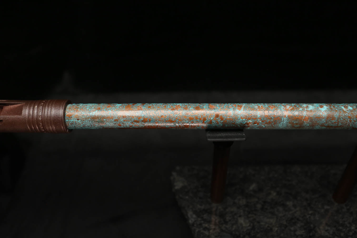 Low C Copper Flute #0107 in Ocean Tide