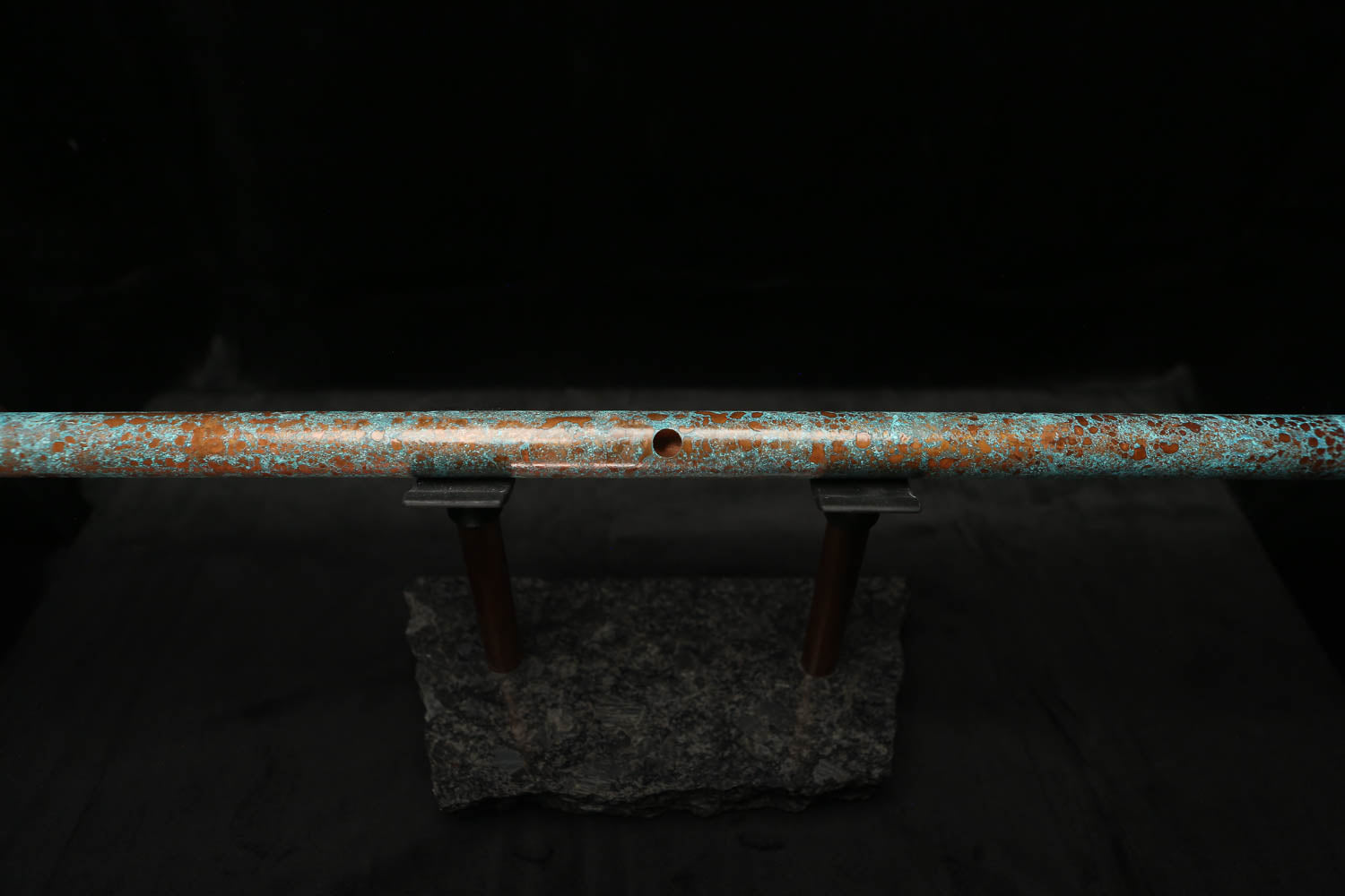 Low C Copper Flute #0107 in Ocean Tide