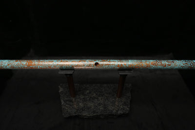 Low C Copper Flute #0107 in Ocean Tide