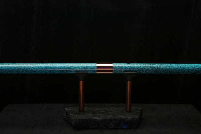 Bass F Copper Flute #BF0106 in Ocean Power