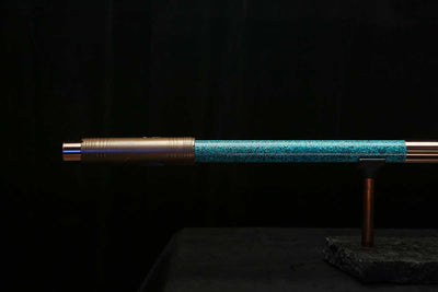 Bass F Copper Flute #BF0106 in Ocean Power