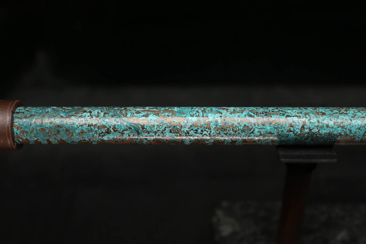Low C Copper Flute #0109 in Ocean Glow