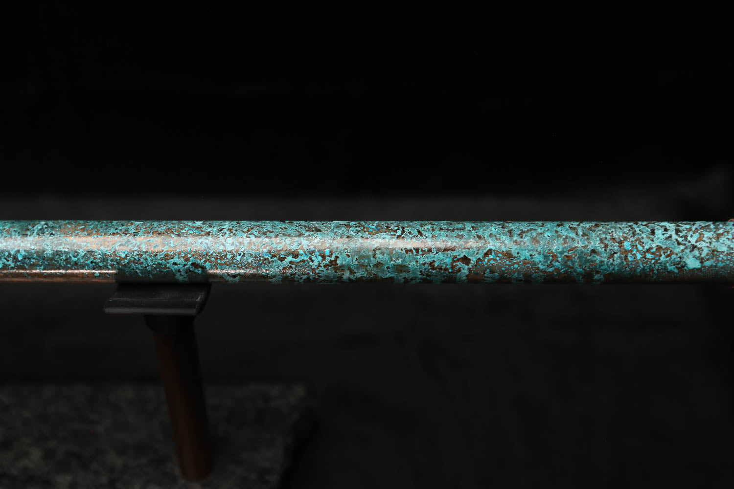 Low C Copper Flute #0109 in Ocean Glow