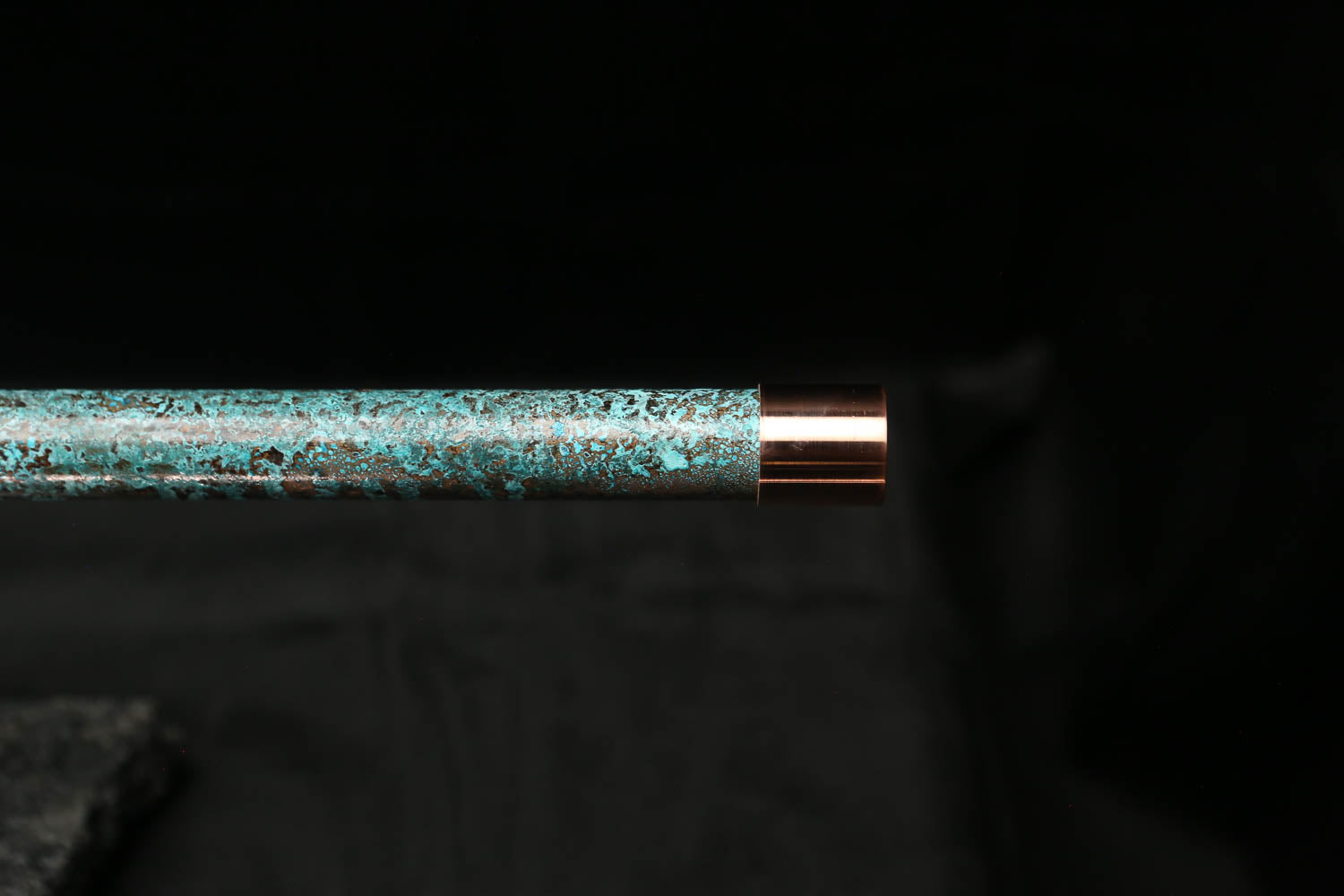 Low C Copper Flute #0109 in Ocean Glow