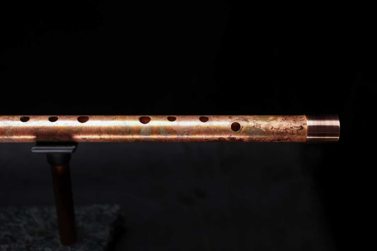 Low D Copper Flute #LDC0020 in Rugged Desert