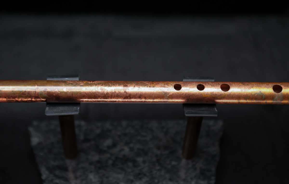 Low D Copper Flute #LDC0020 in Rugged Desert