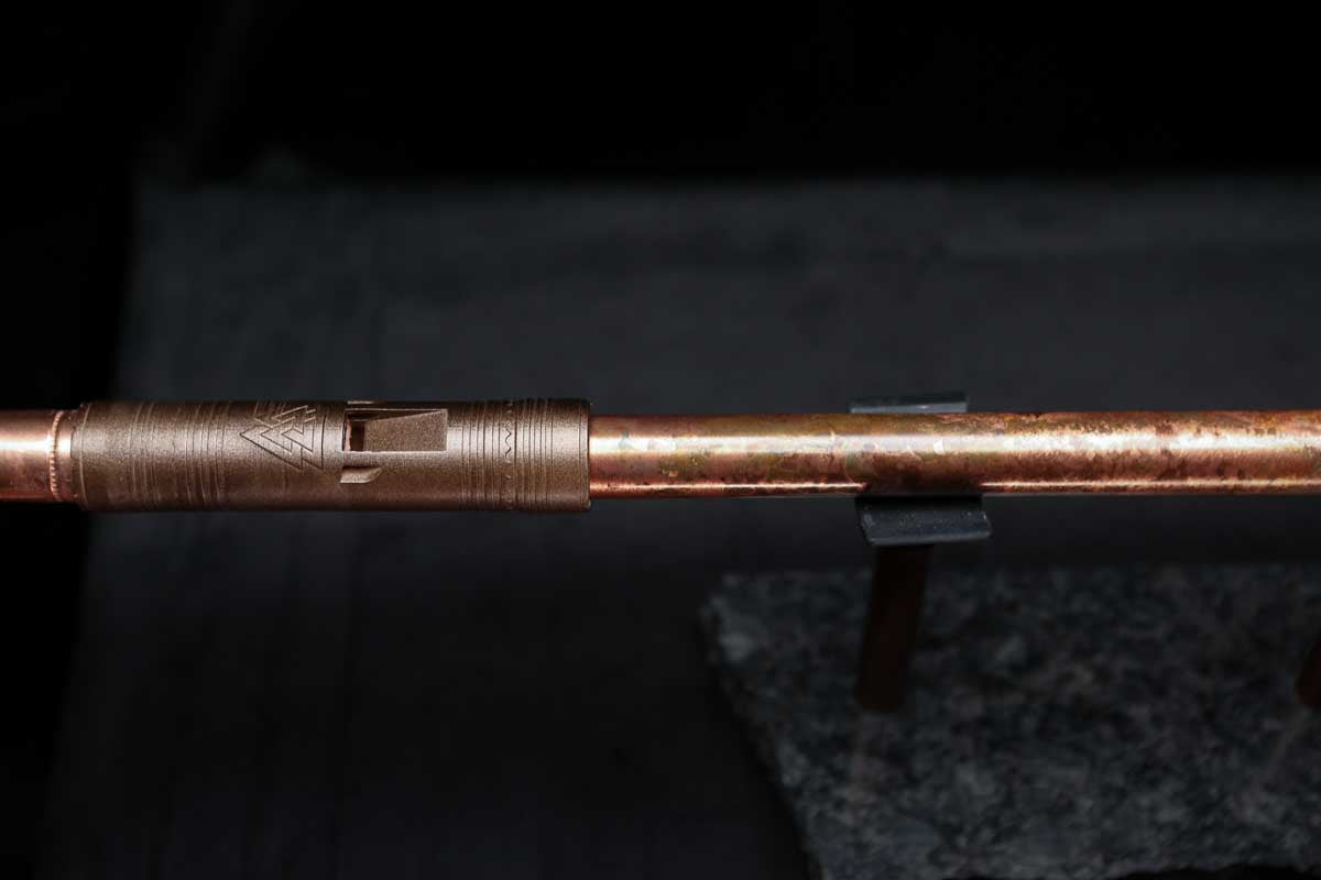 Low D Copper Flute #LDC0020 in Rugged Desert