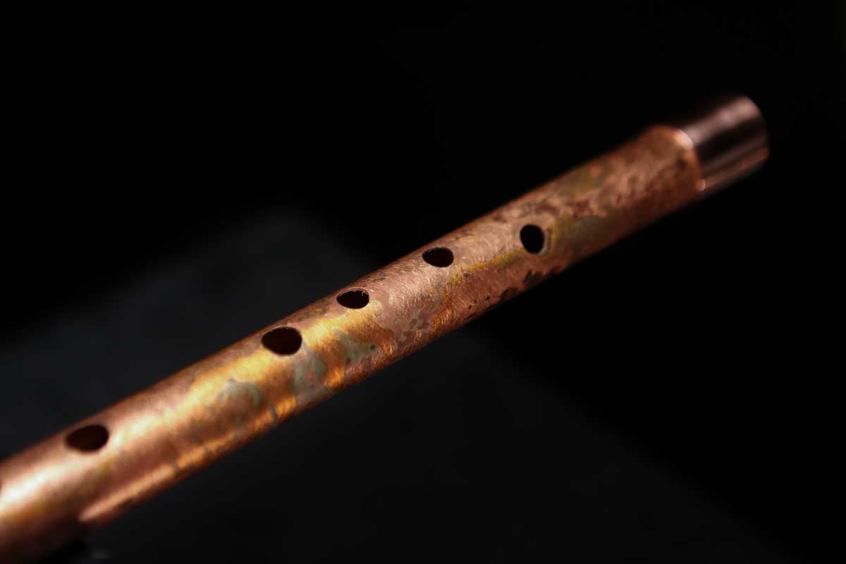 Low D Copper Flute #LDC0020 in Rugged Desert