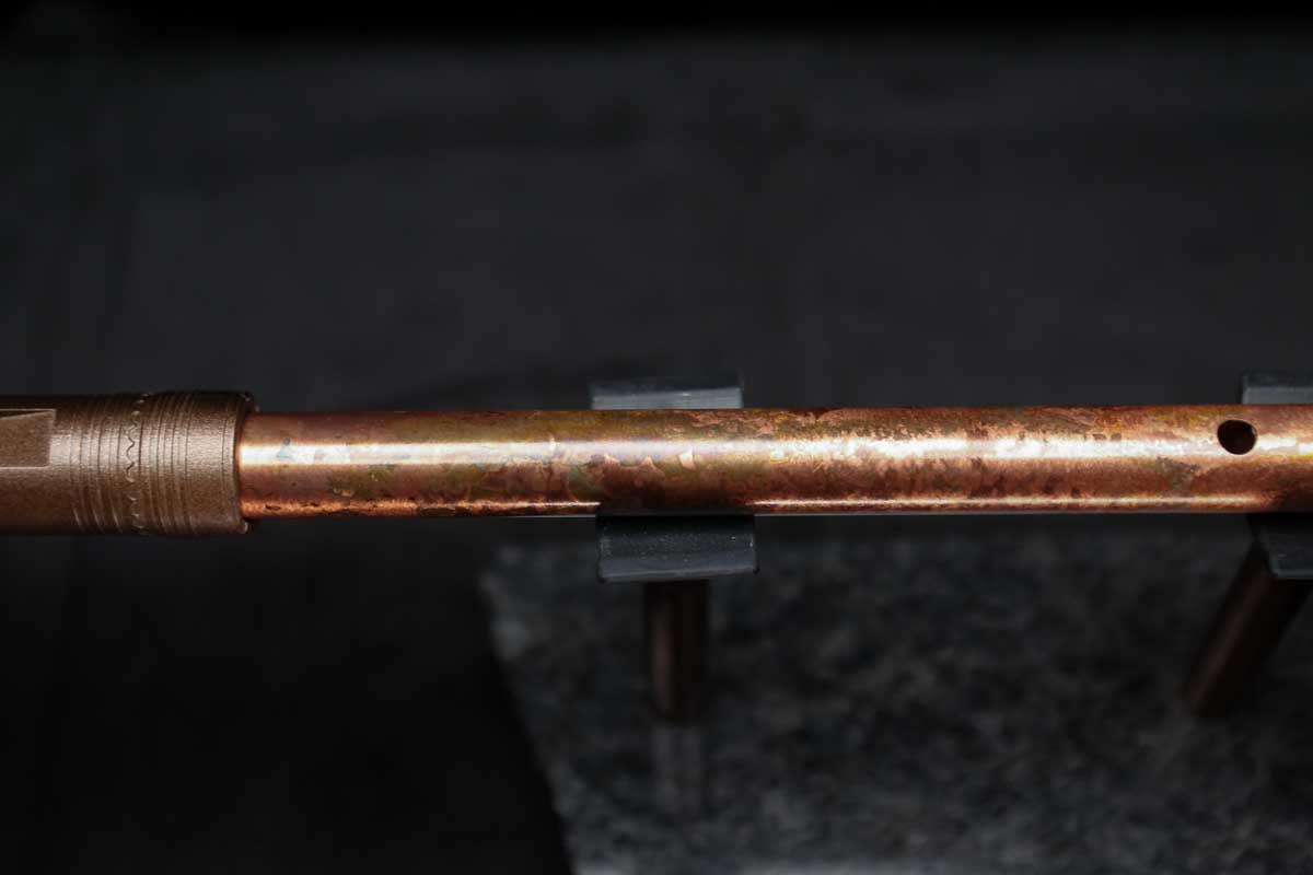Low D Copper Flute #LDC0020 in Rugged Desert