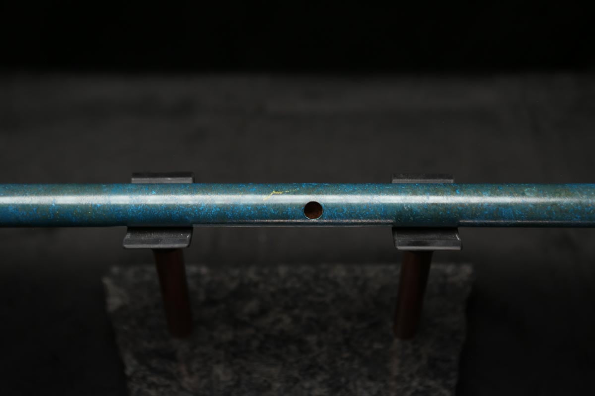 Low C Copper Flute #0113 in Dark Ocean Tide