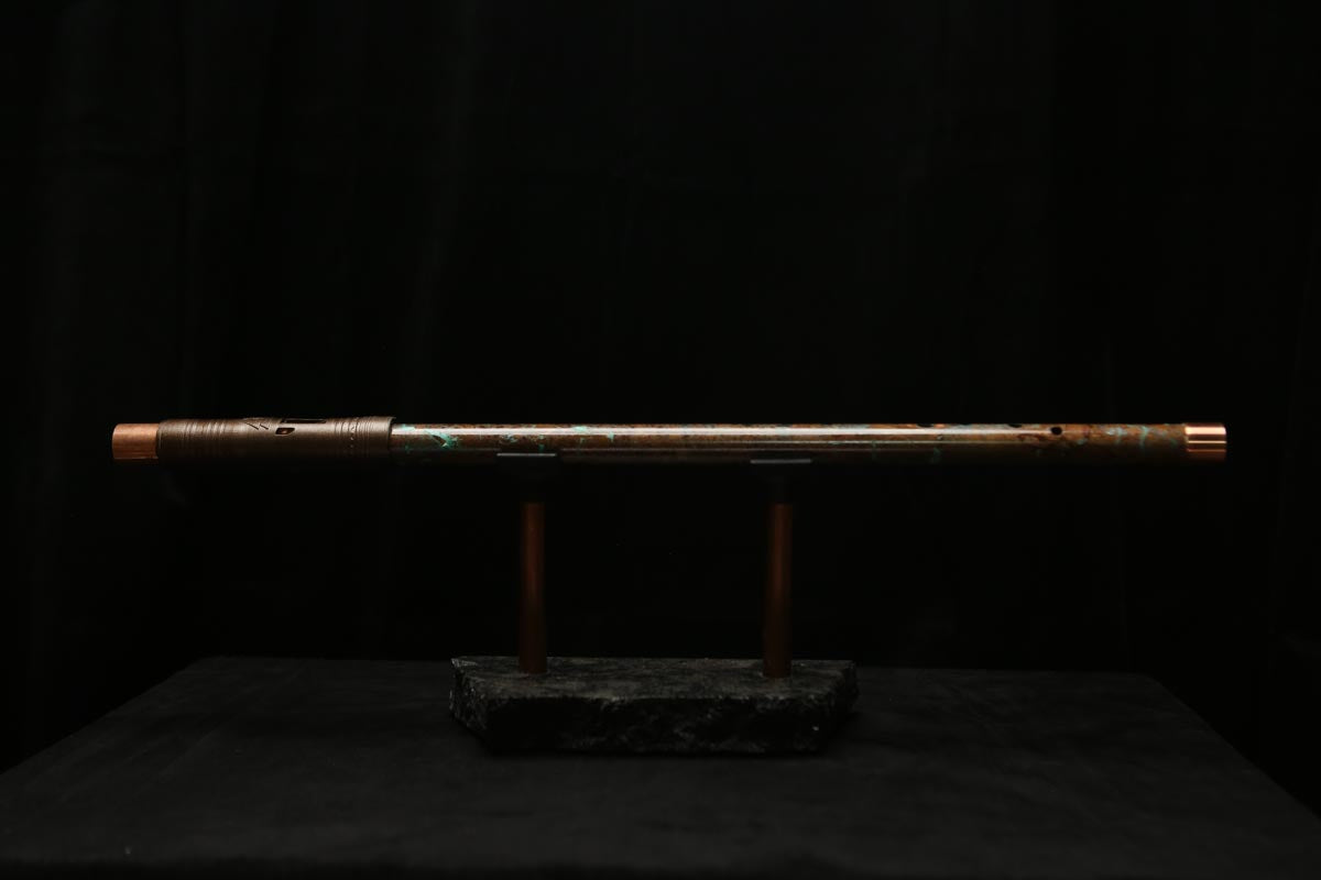 Low D Copper Flute #LDC0047 in Emerald Desert