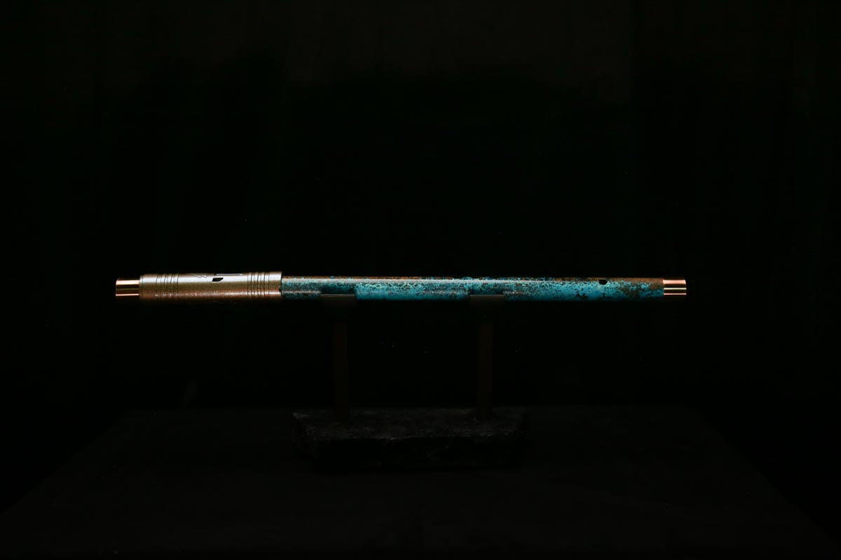 Antarctica Edition |  High F Copper Flute in Antarctic Ocean #AE08