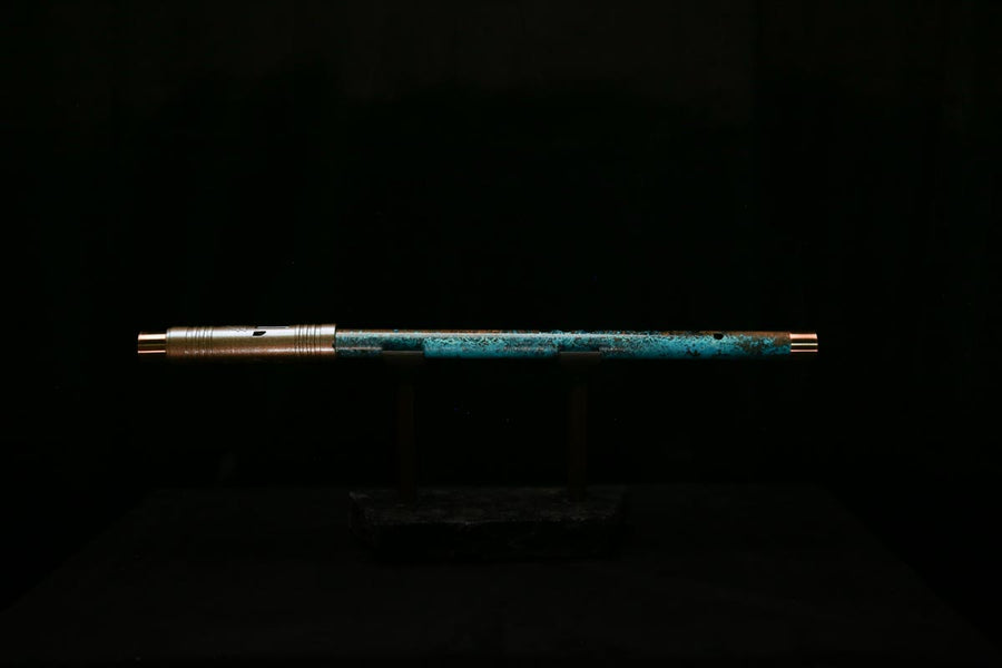 Antarctica Edition |  High F Copper Flute in Antarctic Ocean #AE08