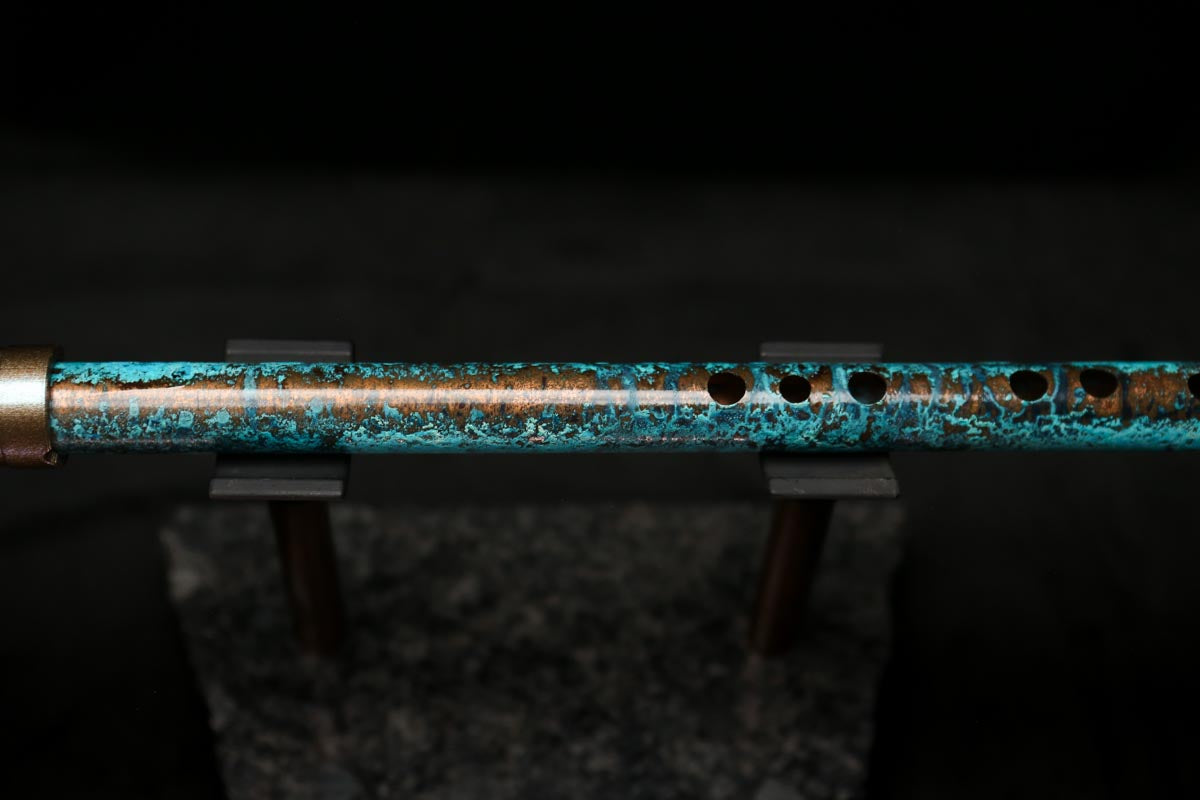 Antarctica Edition |  High F Copper Flute in Antarctic Ocean #AE08