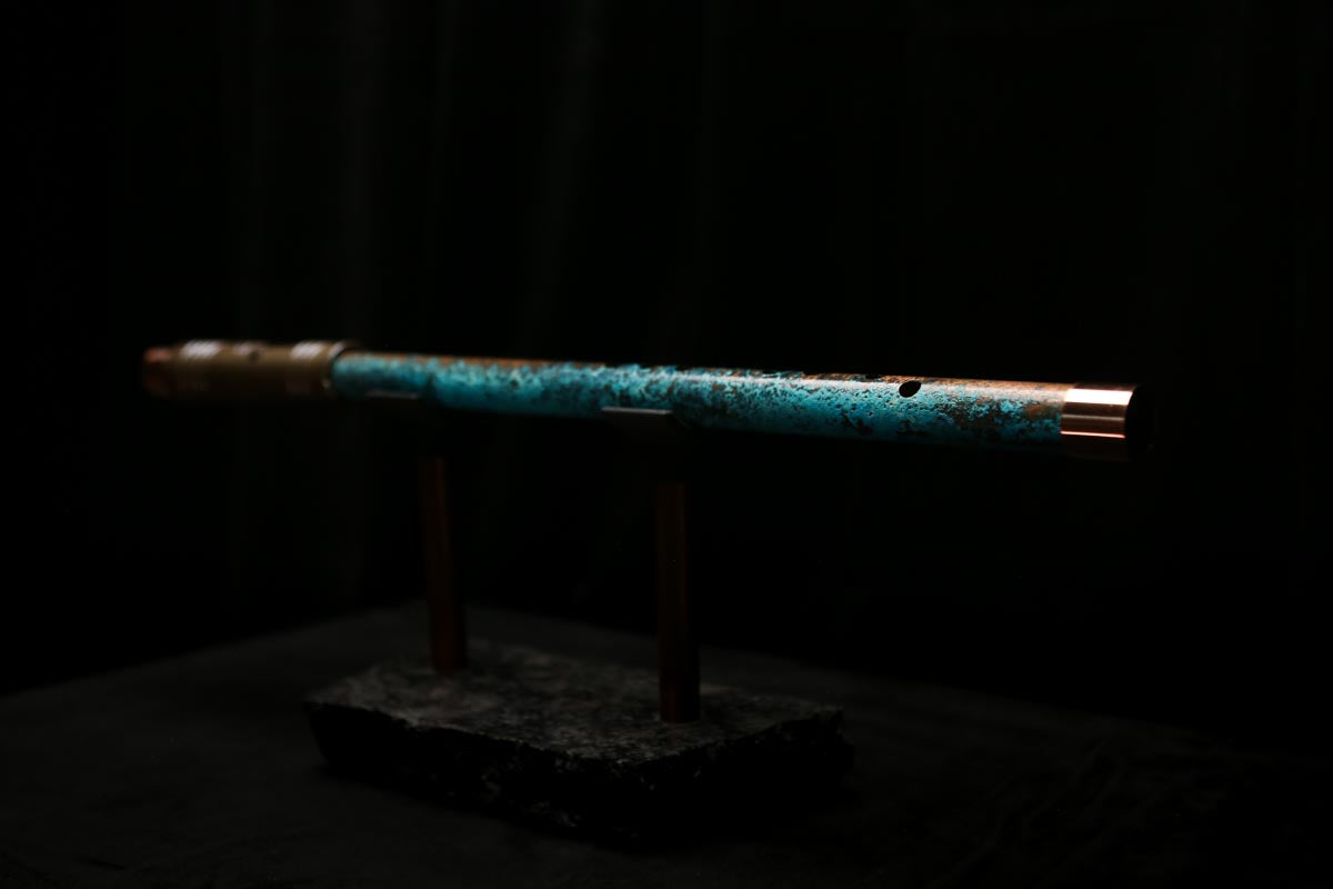 Antarctica Edition |  High F Copper Flute in Antarctic Ocean #AE08