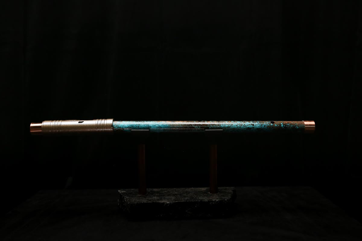 Antarctica Edition |  High F Copper Flute in Antarctic Ocean #AE03