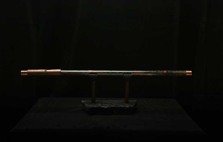 Low C Copper Flute #0133 in Copper Forest