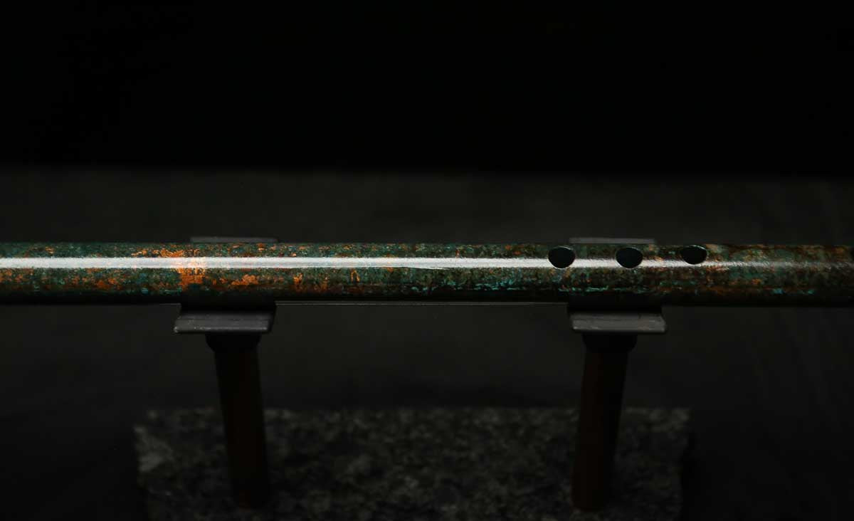 Low C Copper Flute #0133 in Copper Forest