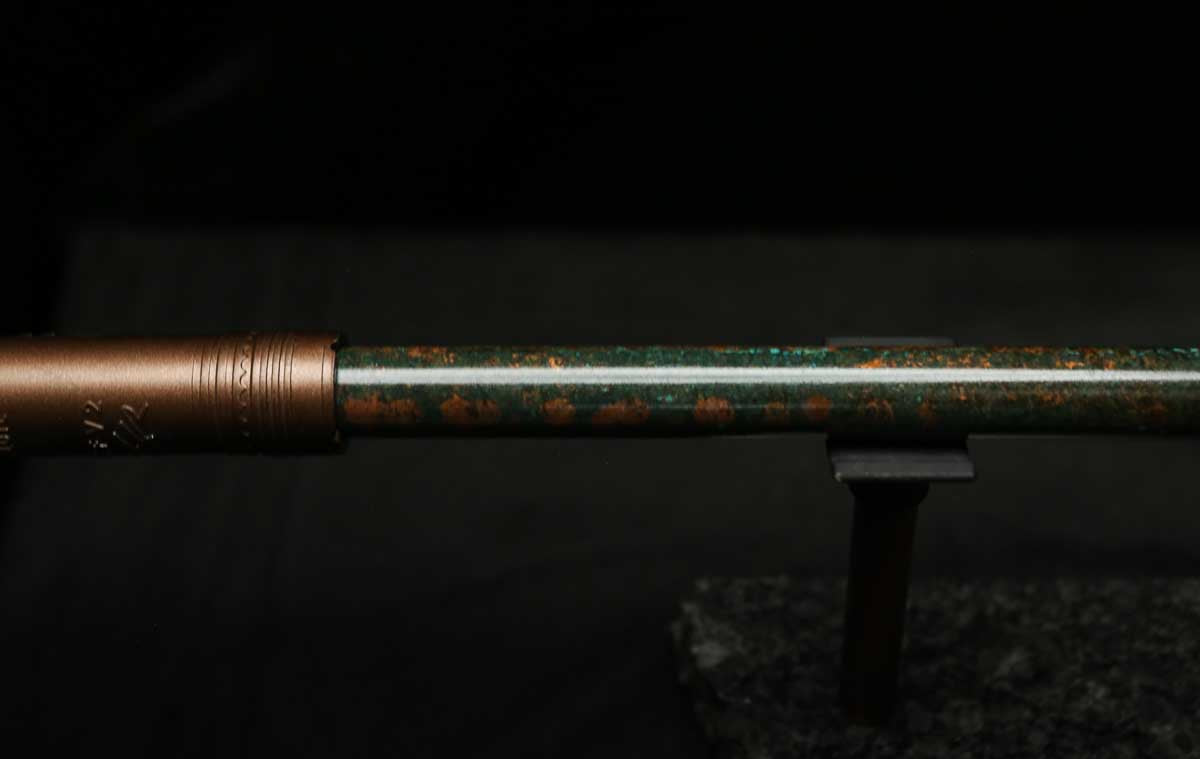 Low C Copper Flute #0133 in Copper Forest