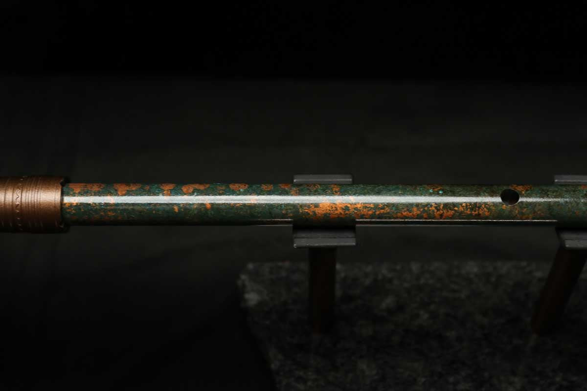 Low C Copper Flute #0133 in Copper Forest