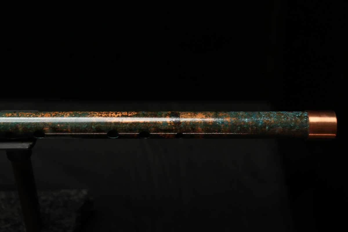 Low C Copper Flute #0133 in Copper Forest