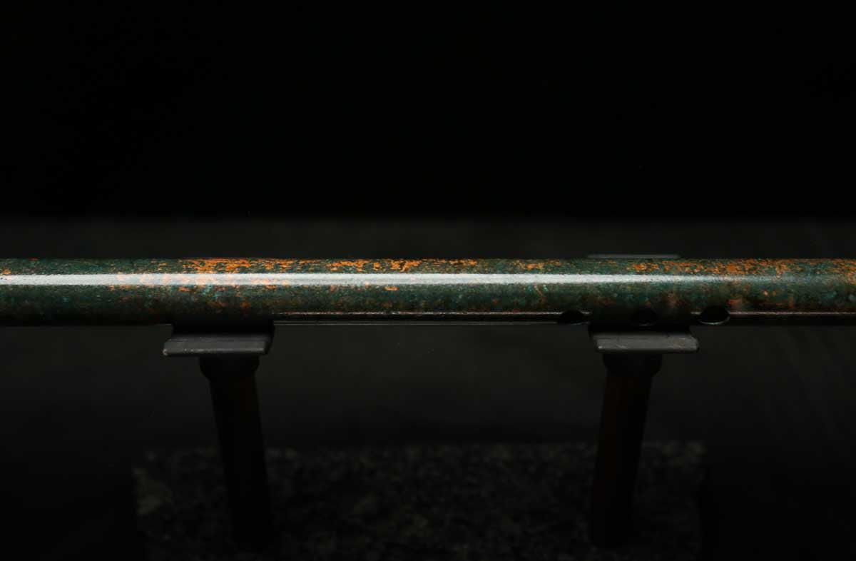 Low C Copper Flute #0133 in Copper Forest