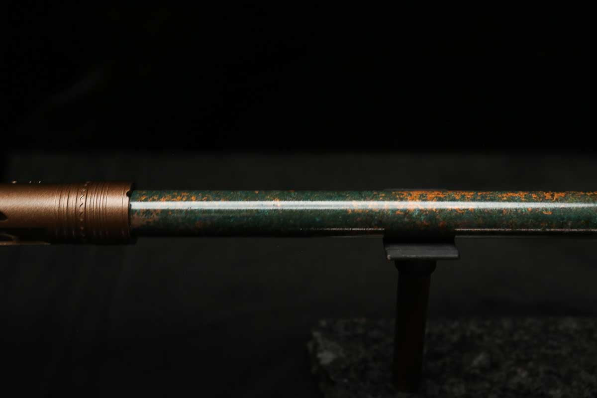 Low C Copper Flute #0133 in Copper Forest
