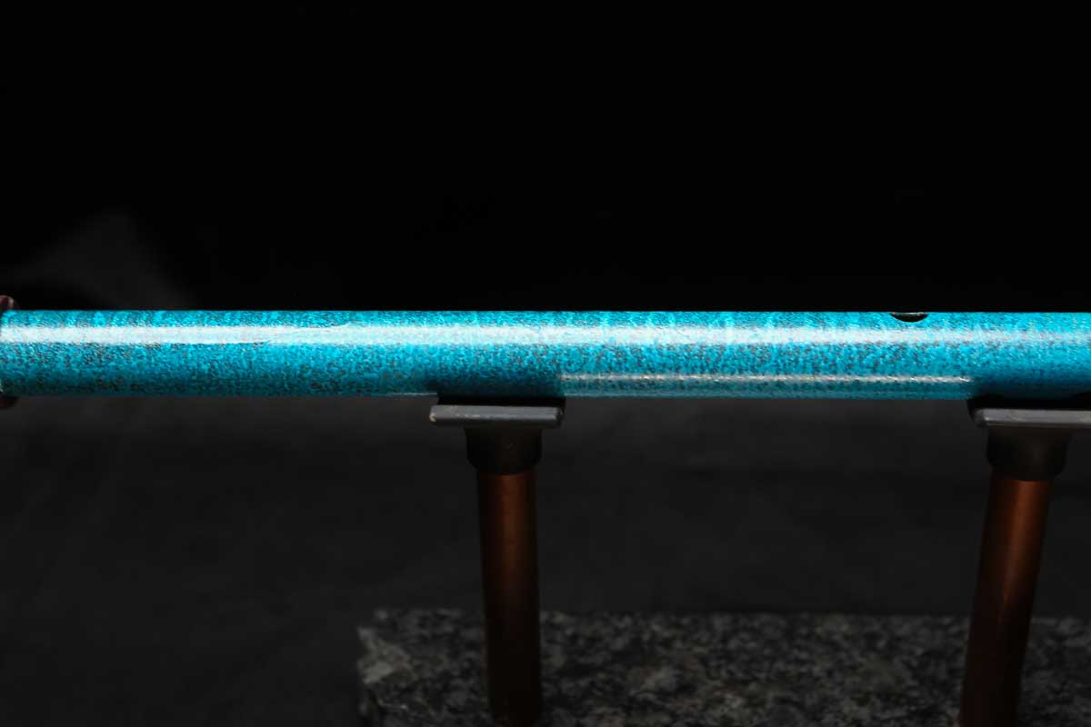 Low C Copper Flute #0146 in Deep Ocean Power