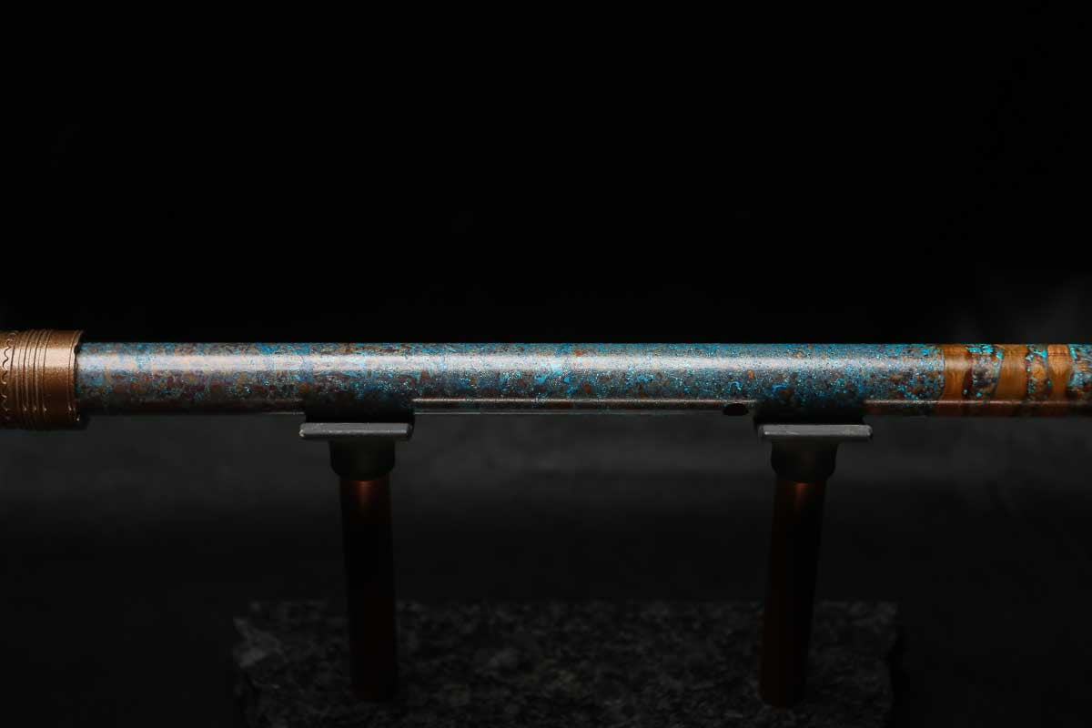 Low D Copper Flute #LDC0066 in Three Islands