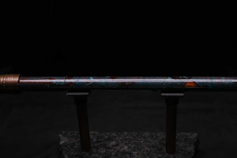 Low D Copper Flute #LDC0087 in Deep Ocean Waters
