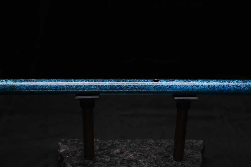 Low C Copper Flute #0163 in Deep Ocean Power