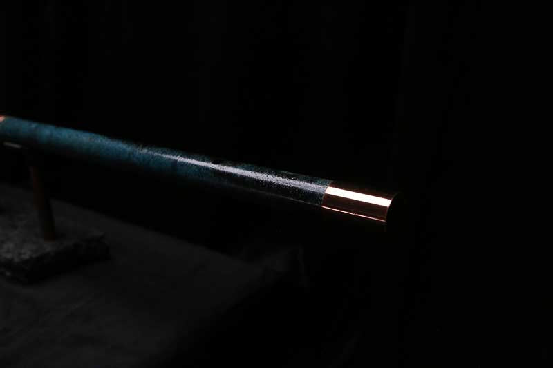 Bass F Copper Flute #BF0065 in Turquoise Storm