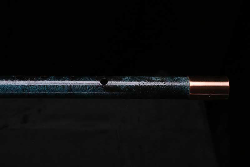 Bass F Copper Flute #BF0065 in Turquoise Storm