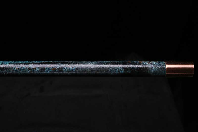 Bass F Copper Flute #BF0065 in Turquoise Storm