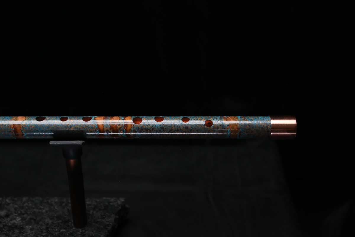 Low D Copper Flute #LDC0072 in Five Path Island