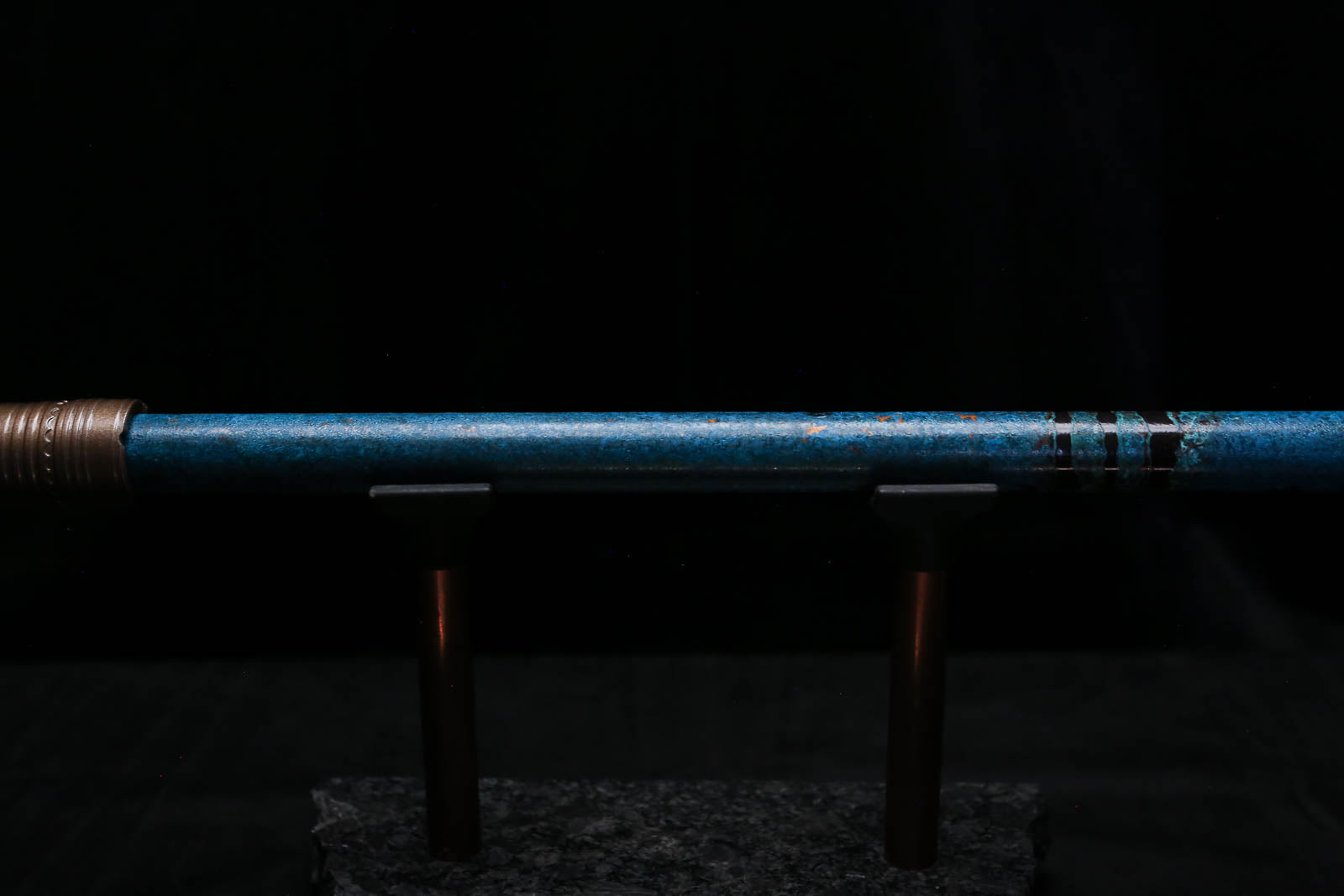 Low D Copper Flute #LDC0098 in Three Path Night