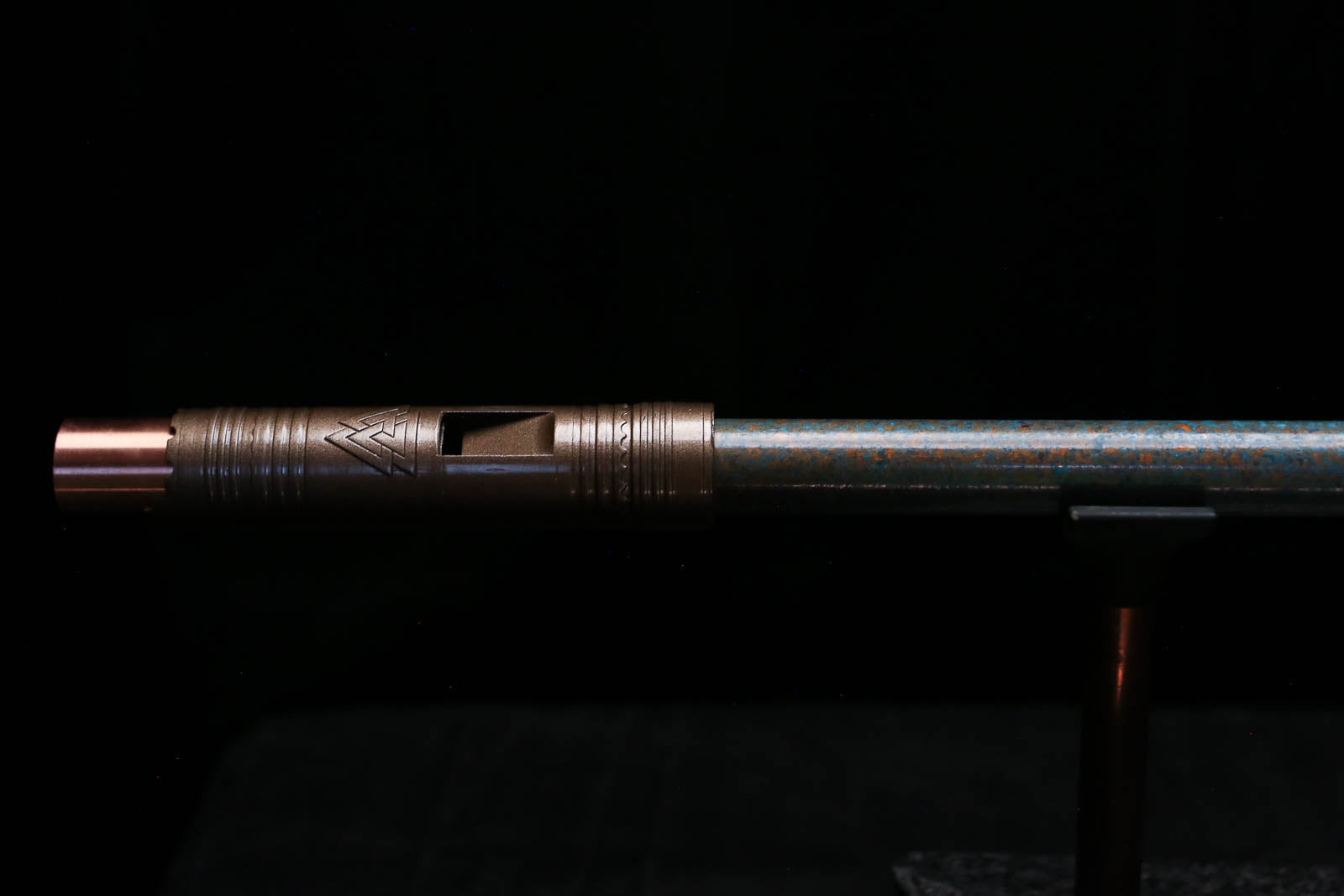 Low D Copper Flute #LDC0099 in Monet Ocean