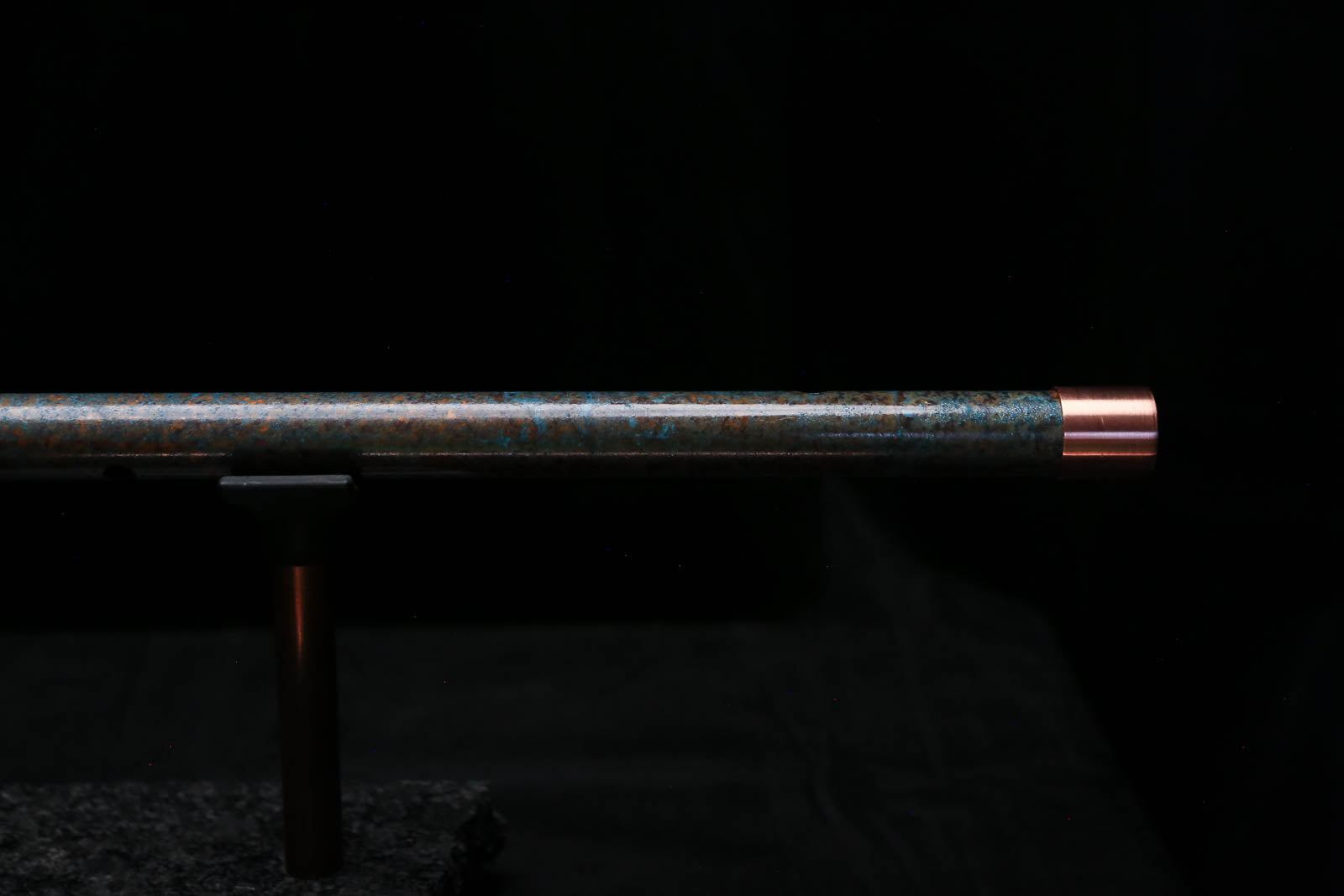 Low D Copper Flute #LDC0099 in Monet Ocean