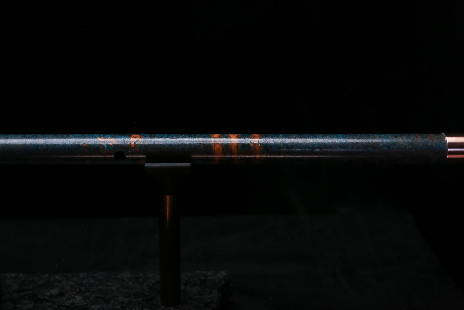 Low D Copper Flute #LDC0101 in Three Islands