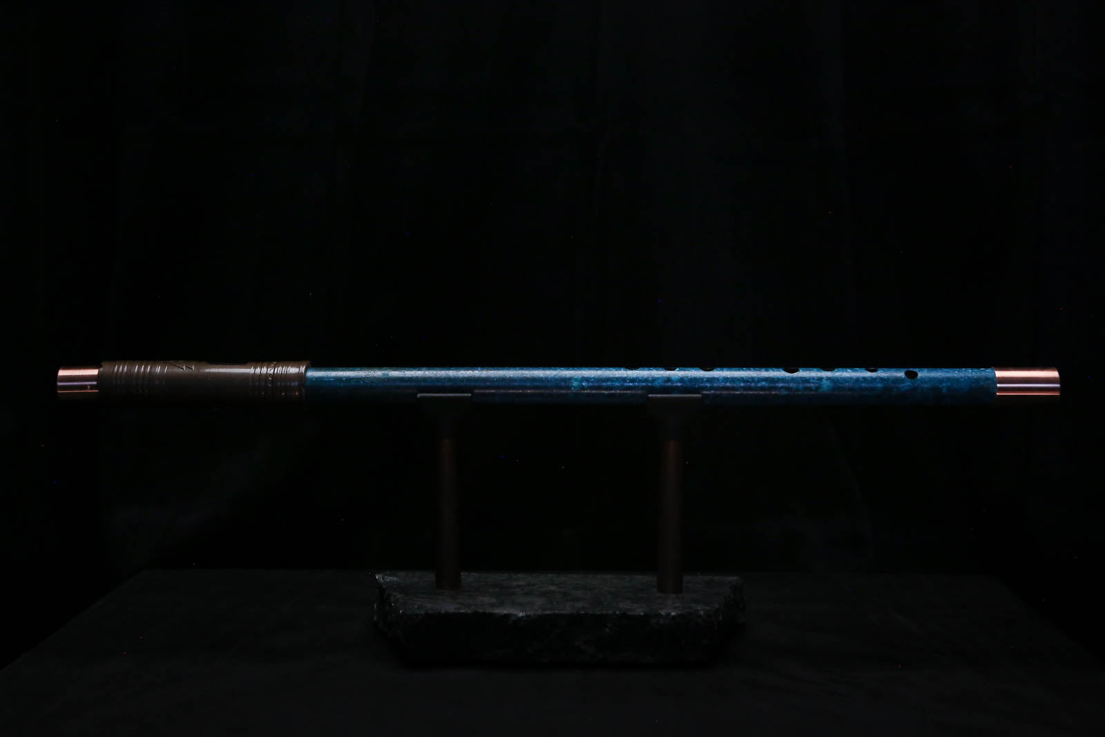 Low D Copper Flute #LDC0104 in Deep Ocean Power
