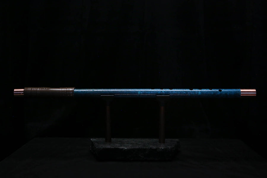Low D Copper Flute #LDC0104 in Deep Ocean Power