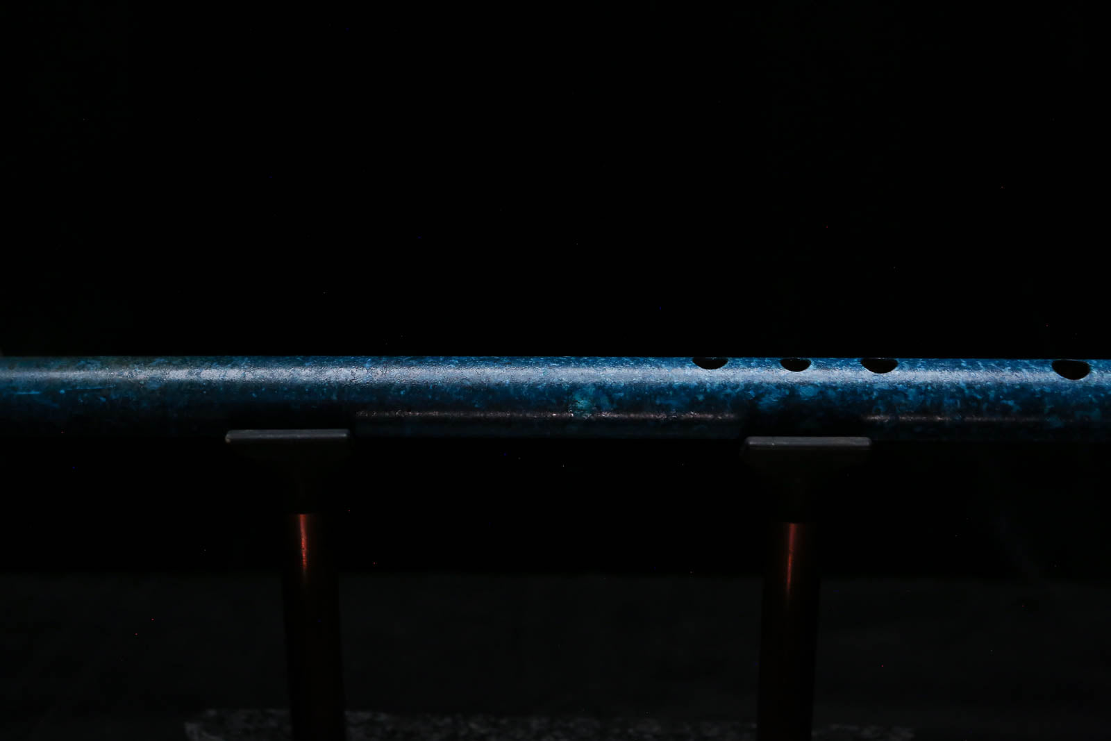 Low D Copper Flute #LDC0104 in Deep Ocean Power